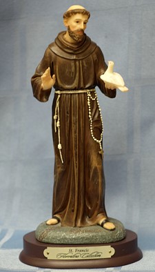 SAINT FRANCIS OF ASSISI, 8.5 INCHES