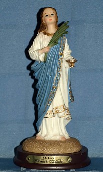 SAINT LUCY, 8.5 INCHES.