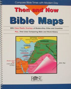 THEN AND NOW BIBLE MAPS.