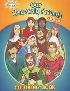 OUR HEAVENLY FRIENDS Volume 2 Coloring Book