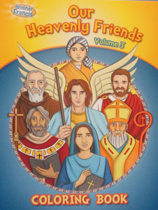 OUR HEAVENLY FRIENDS Volume 3 Coloring Book