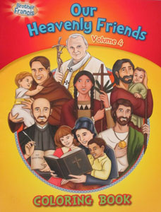 OUR HEAVENLY FRIENDS Volume 4 Coloring Book