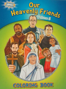 OUR HEAVENLY FRIENDS Volume 5 Coloring Book