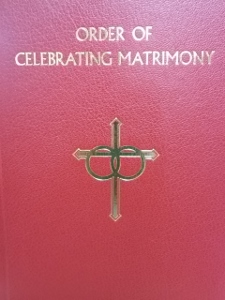 ORDER OF CELEBRATING MATRIMONY   Catholic Book Publishing Company 238/22