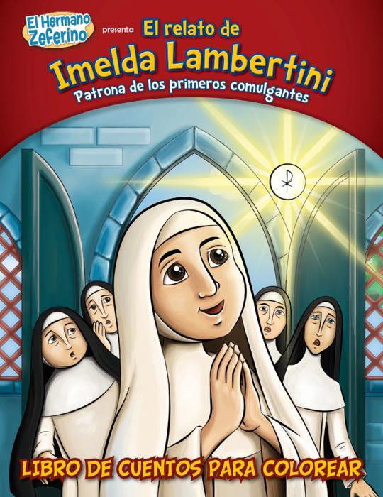 Libro para colorear: El relato de Imelda Lambertini | Stella Maris Books