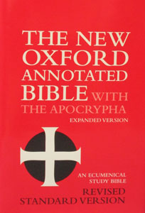 THE NEW OXFORD ANNOTATED BIBLE with Apocrypha.