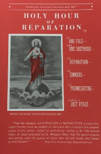 HOLY HOUR OF REPARATION.