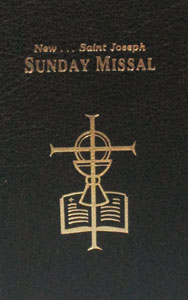 ST. JOSEPH SUNDAY MISSAL. 820/22-BK