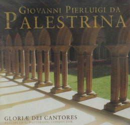 GIOVANNI PIERLUIGI DA PALESTRINA Gloriae Dei Cantores. CD.