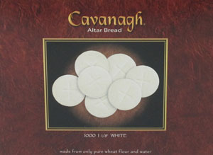 CAVANAGH COMMUNION HOSTS 1 1/8 White