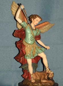 ARCHANGEL MICHAEL, 8.5 INCHES.