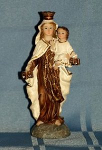 OUR LADY OF MOUNT CARMEL, 5.5 INCHES.