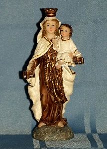 OUR LADY OF MOUNT CARMEL, 5.5 INCHES.