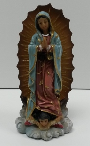 OUR LADY OF GUADALUPE, 5.5 INCHES.