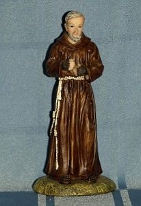 PADRE PIO, 5.5 INCHES.