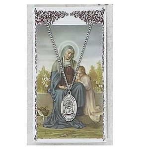 ST. ANNE PRAYER CARD SET.  #PSD500AE.