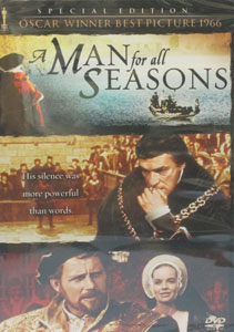 A MAN FOR ALL SEASONS. DVD.