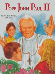 POPE JOHN PAUL II by Rev. Jude Winkler.  #527.