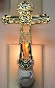 CRUCIFIX NIGHT-LIGHT.