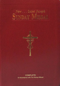 ST. JOSEPH SUNDAY MISSAL GIANT TYPE EDITION. #822/10BG