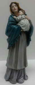 9" MADONNA OF THE STREET STATUE #41241