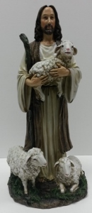 GOOD SHEPHERD STATUE (standing) #45687