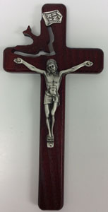 CHERRY CONFIRMATION CRUCIFIX  #77-21