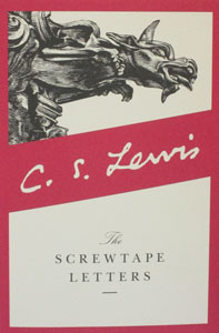 THE SCREWTAPE LETTERS by C. S. LEWIS, paper