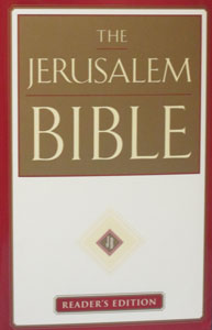 THE JERUSALEM BIBLE, Reader's Edition