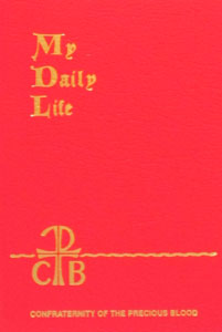 MY DAILY LIFE, by Anthony J. Paone, S.J., Flexible Plastic.