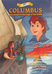 COLUMBUS: ADVENTURES TO THE EDGE OF THE WORLD. DVD.