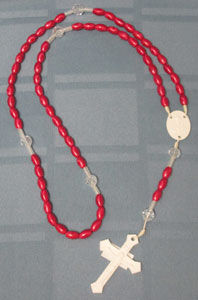 Red Chaplet for Devotion to Precious Blood