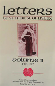 LETTERS OF ST. THERESE OF LISIEUX Volume II 1890-1897