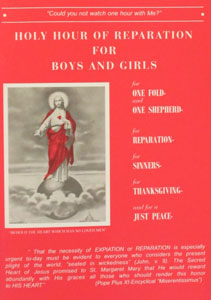 HOLY HOUR OF REPARATION FOR BOYS AND GIRLS