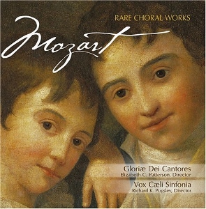 MOZART Rare Choral Works by GLORIAE DEI CANTORES and VOX CAELI SINFONIA  CD