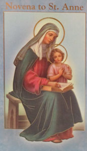 NOVENA TO ST. ANNE by DANIEL A. LORD, S.J.