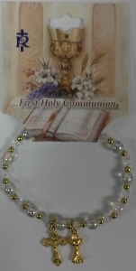 FIRST COMMUNION BRACELET No. 48-3034